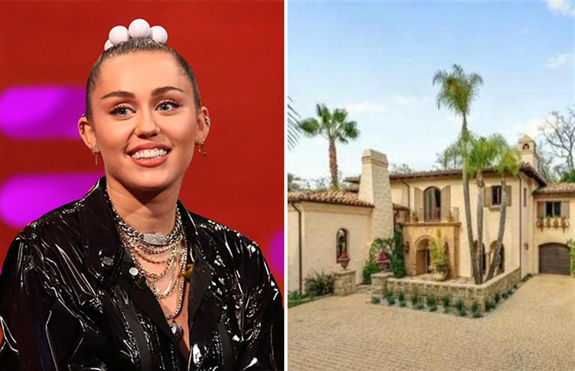 Miley Cyrus' lavish LA villa
